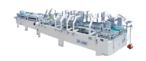 ZH-1200G Automatic Crash Lock Folder Gluer مع Prefold